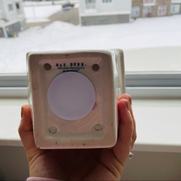 Rae Dunn | Knock | Cream Ceramic Birdhouse - Picture 2 of 9